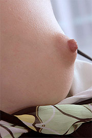 Soft Puffy Teen Nipple Up Close