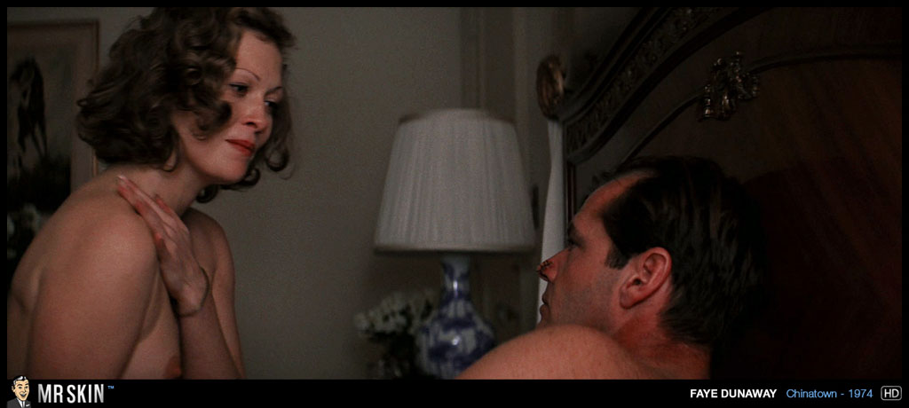 Faye Dunaway Exposed Nipple In Classic Film