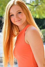 Super Cute Redhead Teen Sierra