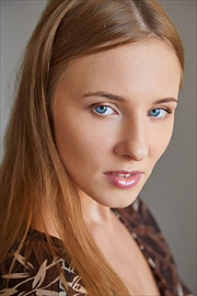 Piercing Blue Eyes Model