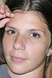 Darling Freckles Face Amateur Girl