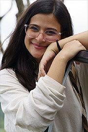 Colombia Beauty Pamela Cuevano In Glasses